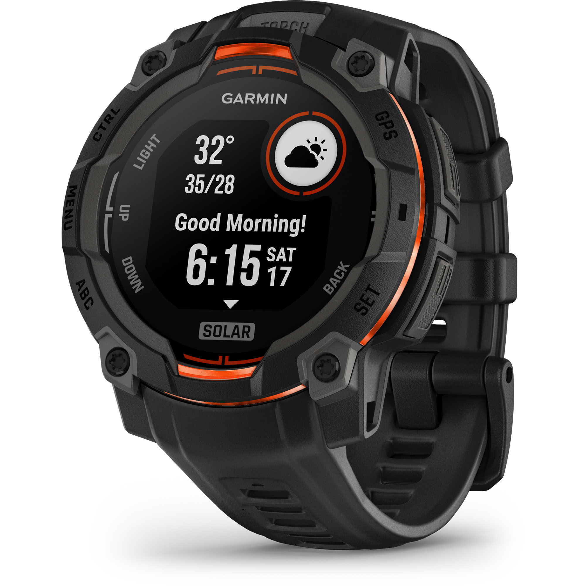 Foto 8 pulgar | Reloj Smartwatch Garmin Instinct 3 45mm Solar