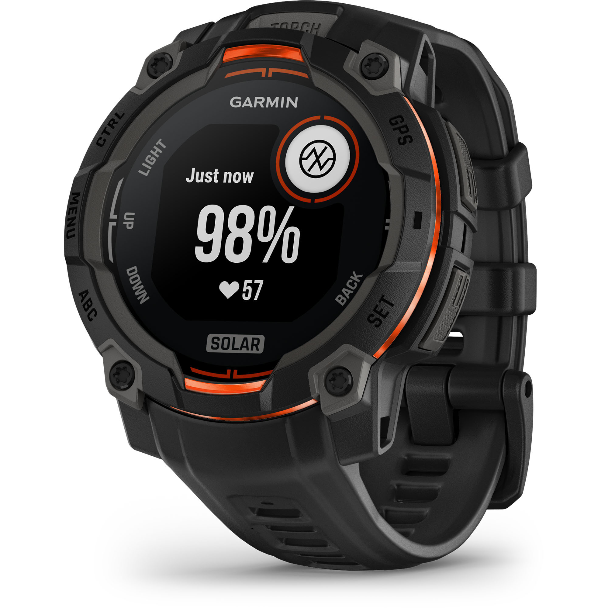 Foto 9 pulgar | Reloj Smartwatch Garmin Instinct 3 45mm Solar