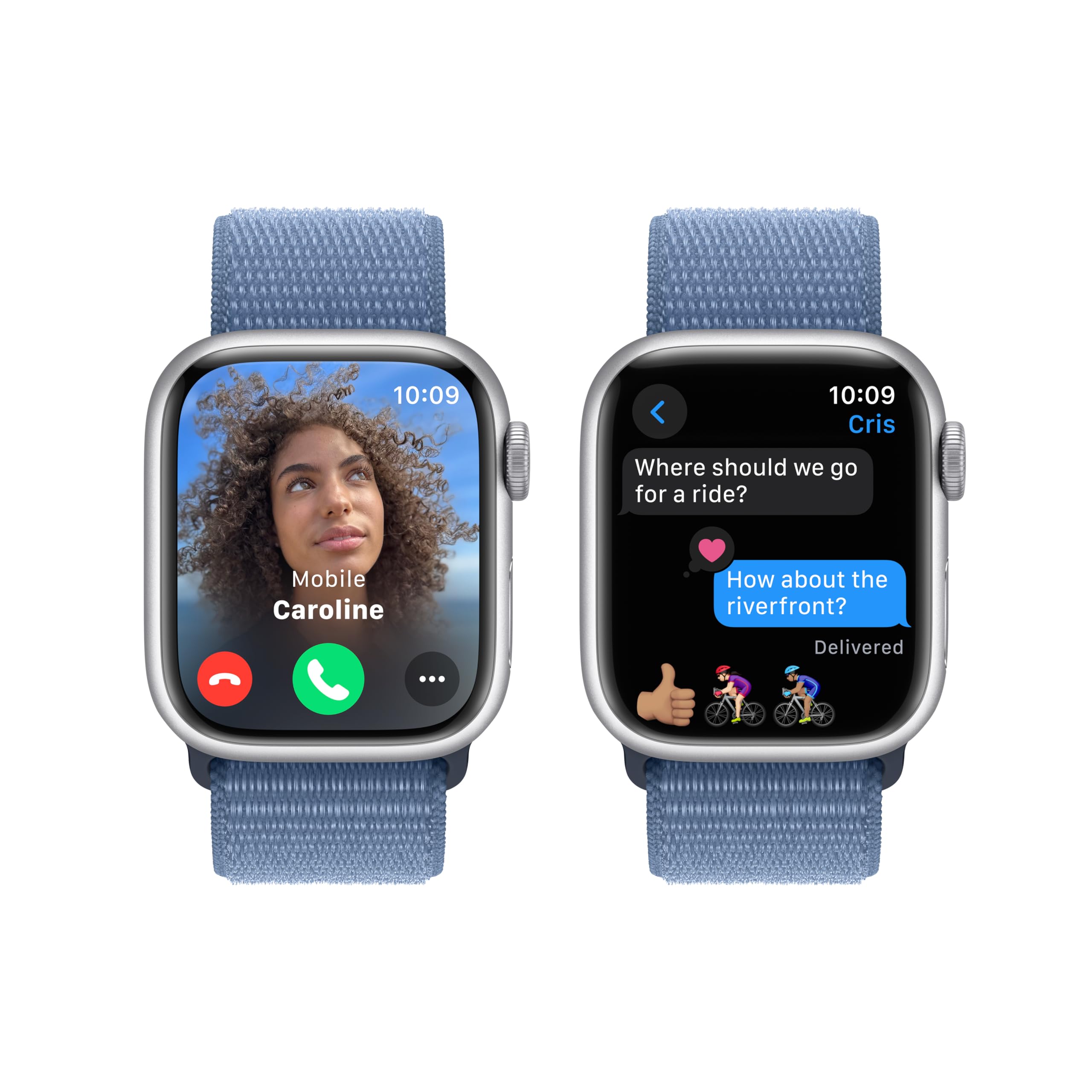 Foto 5 pulgar | Apple Watch Series 9 Gps 41 Mm Aluminio Plateado - Venta Internacional