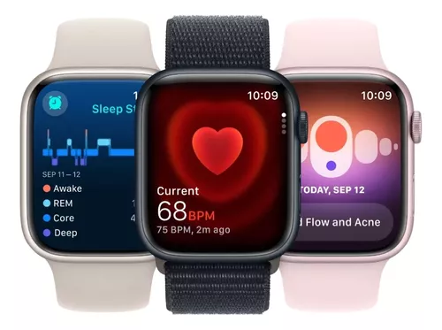 Foto 5 pulgar | Apple Watch Series 9 Gps Medianoche 41 mm