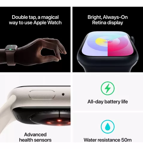 Foto 5 | Apple Watch Series 9 Gps Medianoche 41 mm