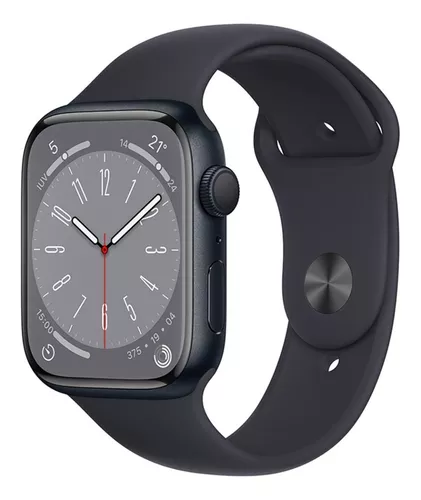 Foto 3 pulgar | Smartwatch Apple Watch Series 8 Gps 45 Mm Medianoche