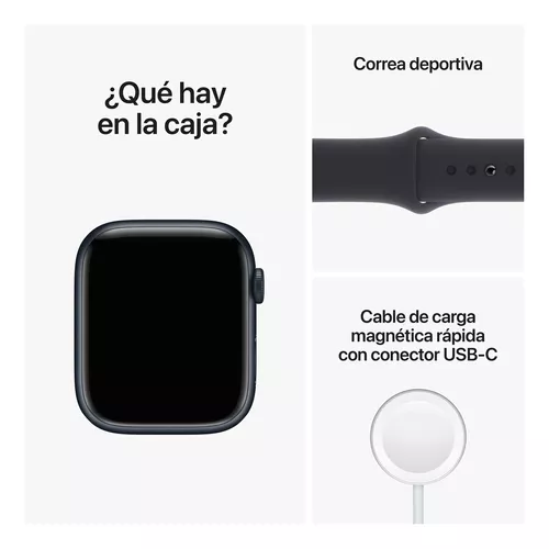 Foto 4 pulgar | Smartwatch Apple Watch Series 8 Gps 45 Mm Medianoche