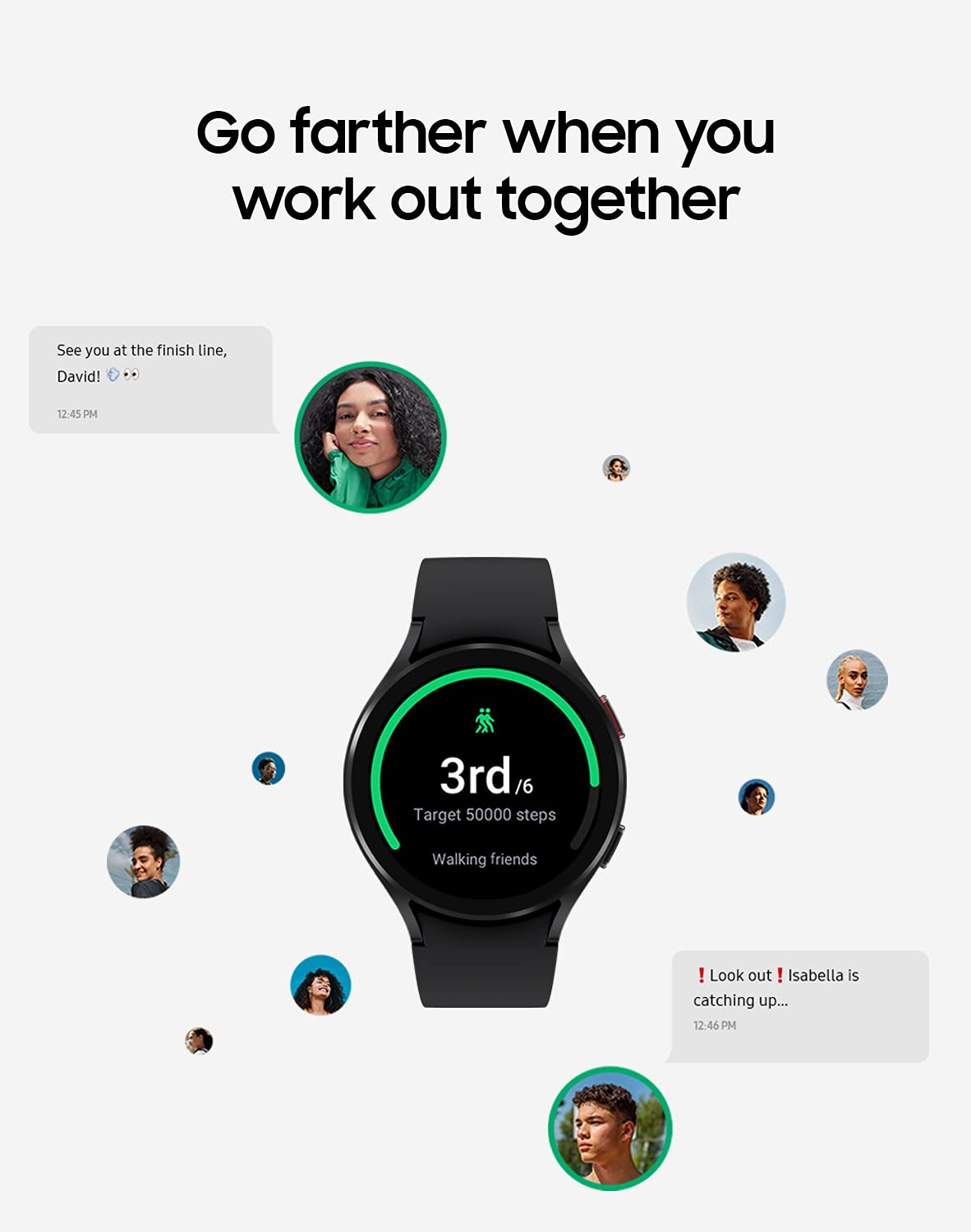 Foto 7 pulgar | Reloj Inteligente Samsung Galaxy Watch 4 con Monitor de Ecg 40 mm Negro - Venta Internacional