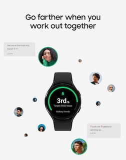 Foto 6 | Reloj Inteligente Samsung Galaxy Watch 4 con Monitor de Ecg 40 mm Negro - Venta Internacional