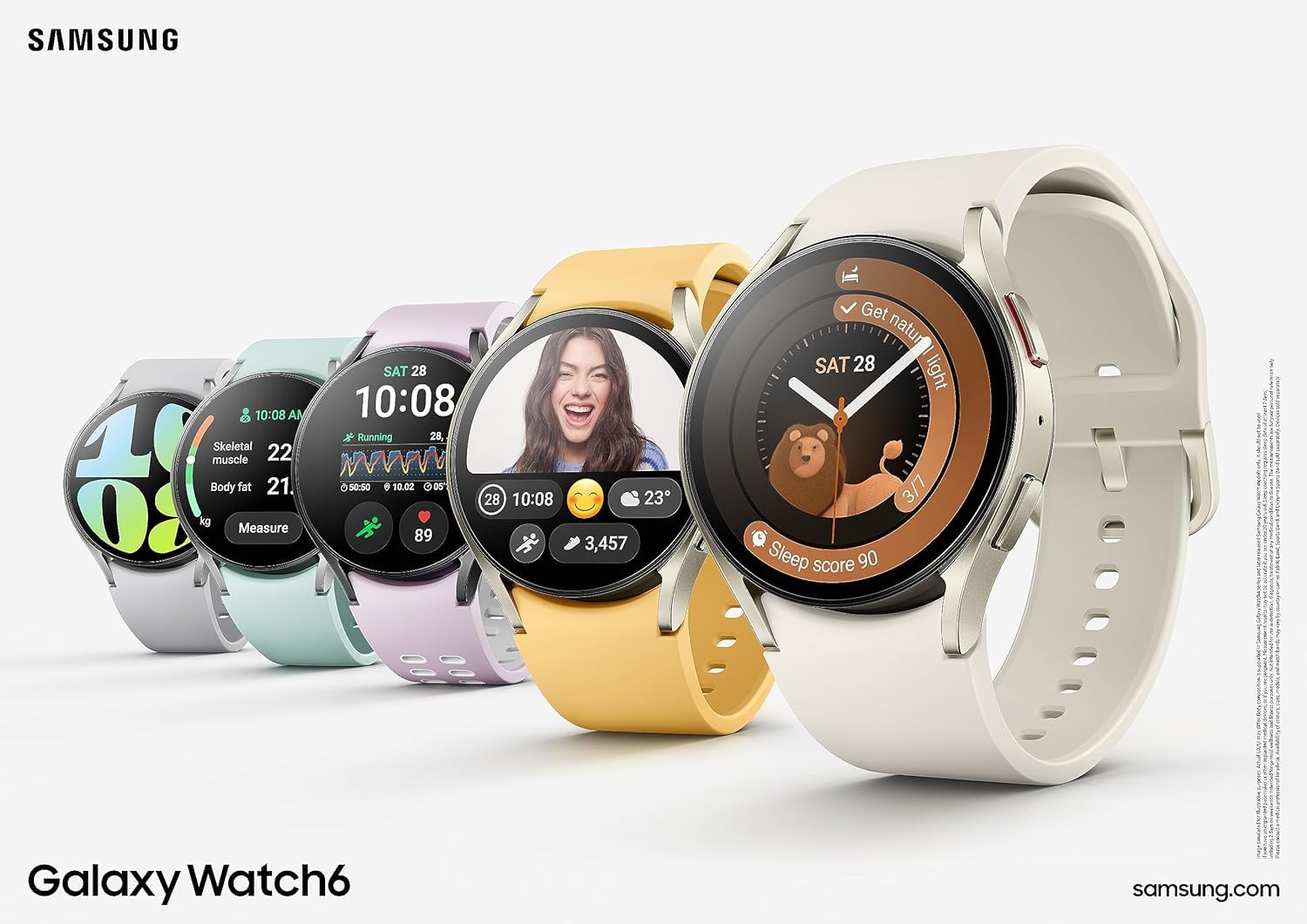 Foto 5 pulgar | Smartwatch Samsung Galaxy Watch 6 40 Mm Grafito - Venta Internacional