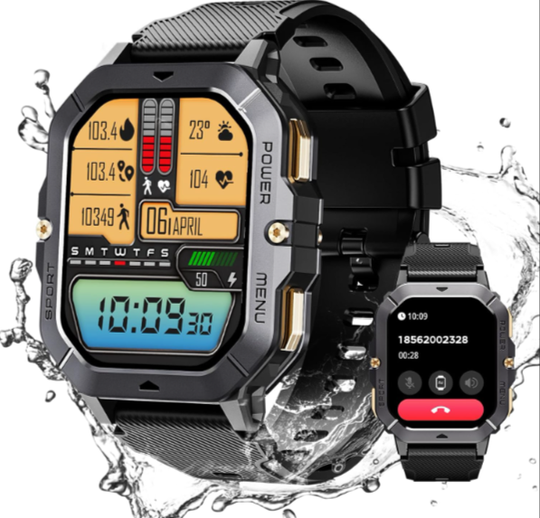 Foto 2 pulgar | Smartwatch Cubot Negro