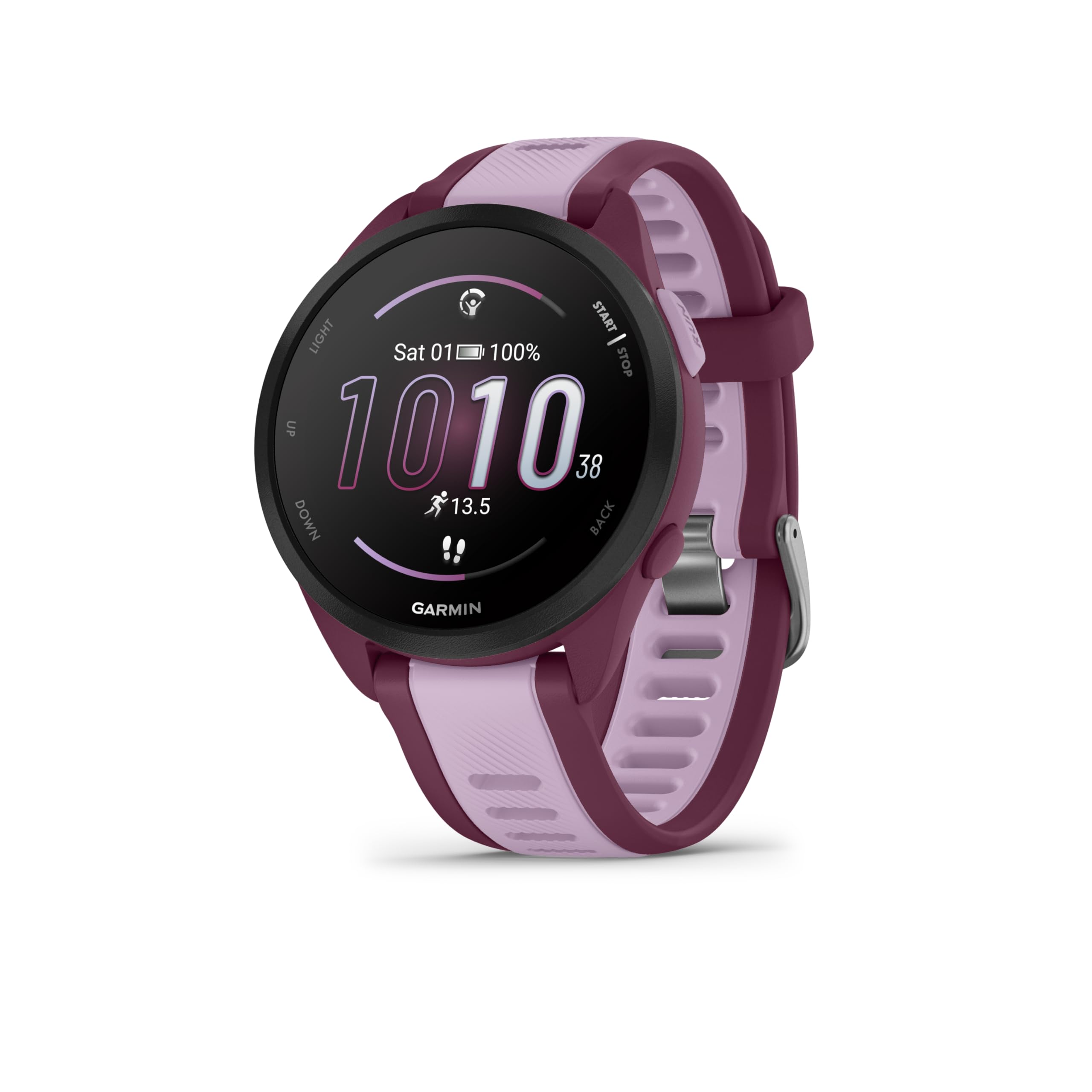 Foto 3 pulgar | Reloj Inteligente Garmin Forerunner 165 Music GPS Running - Berry - Venta Internacional