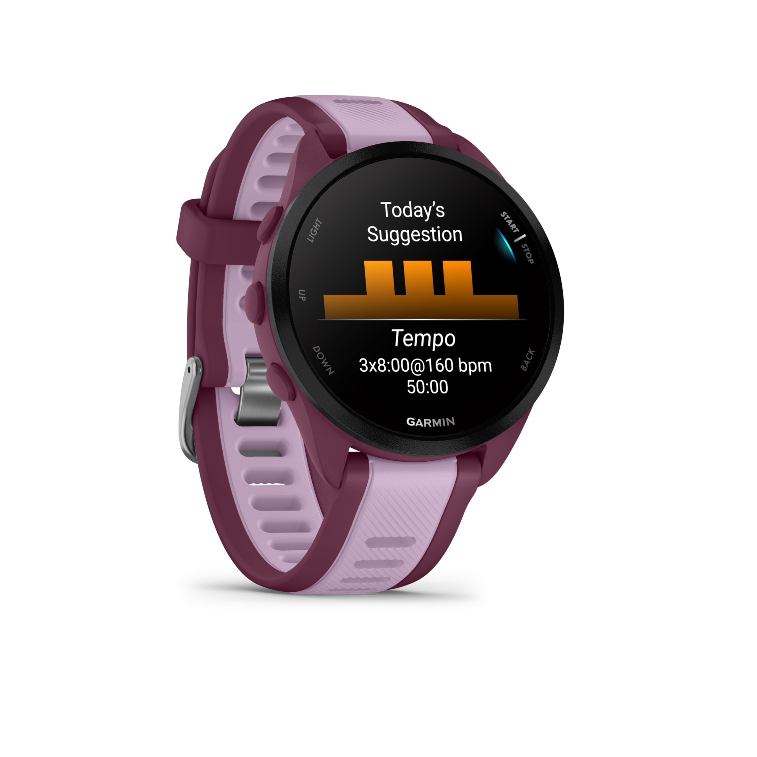 Foto 4 pulgar | Reloj Inteligente Garmin Forerunner 165 Music GPS Running - Berry - Venta Internacional