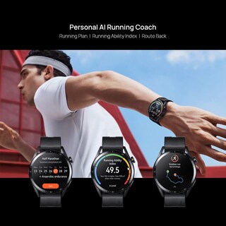 Foto 6 | Reloj Inteligente Huawei Watch Gt 3 Gps + Bluetooth 46 mm Negro - Venta Internacional