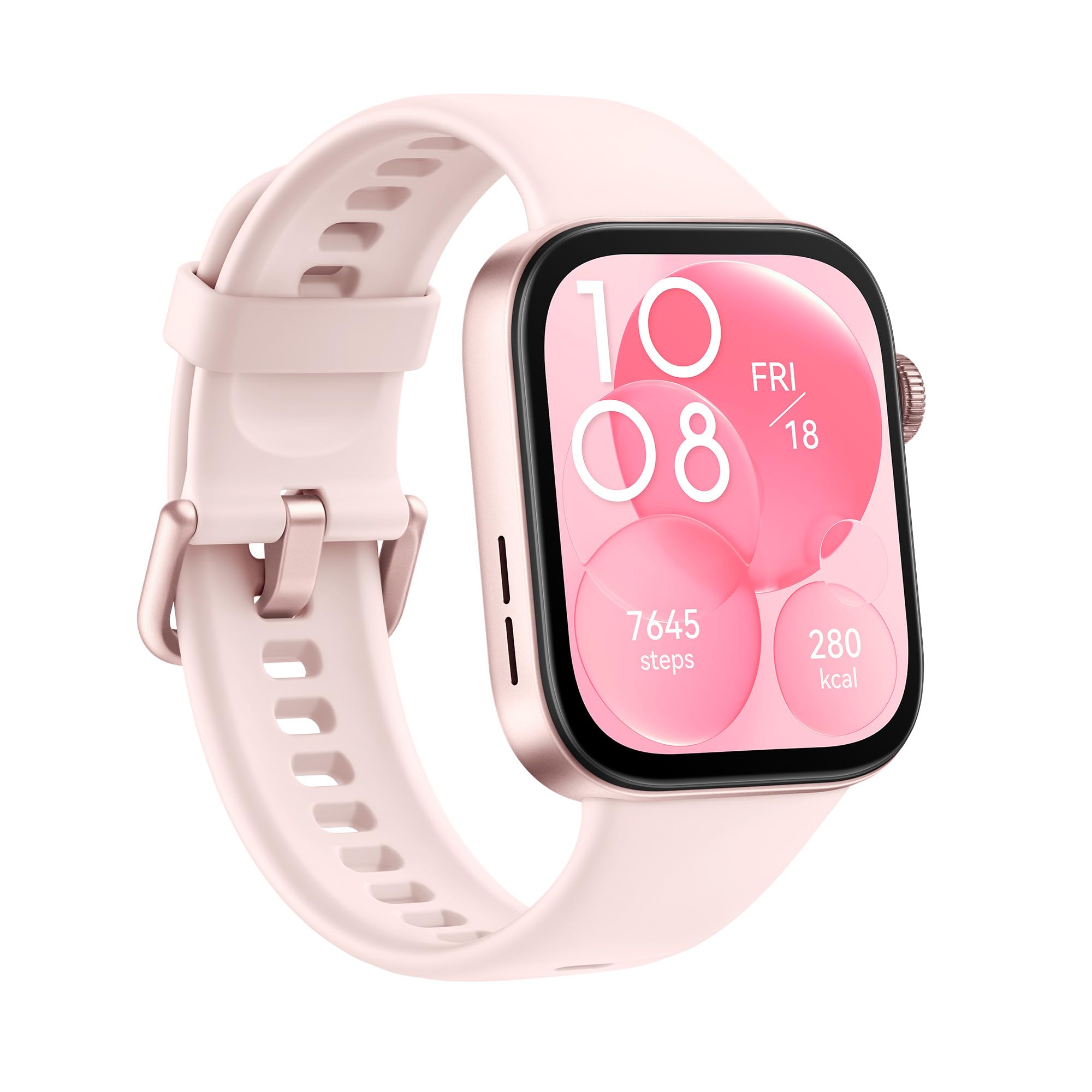 Foto 4 pulgar | Reloj Huawei Watch Fit 3 Rosa-Venta Internacional