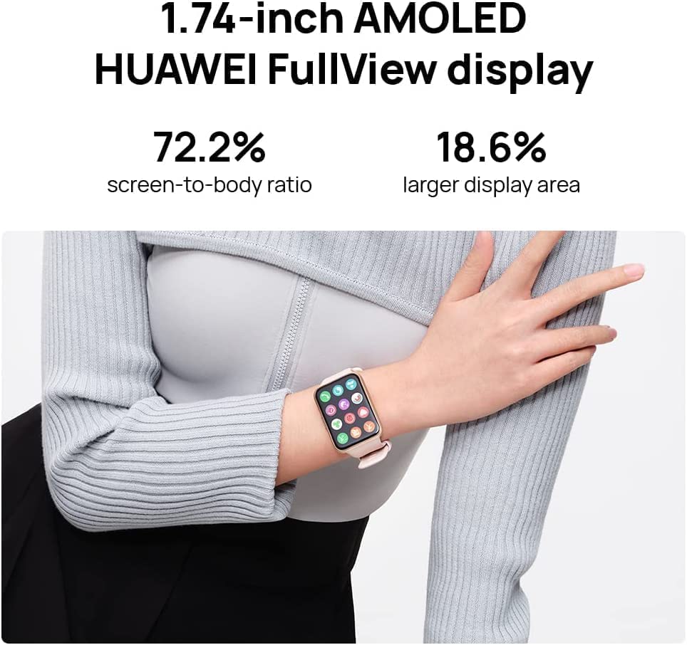 Foto 3 | Reloj Inteligente Huawei Watch Fit 2 Bluetooth para Llamadas- Venta Internacional