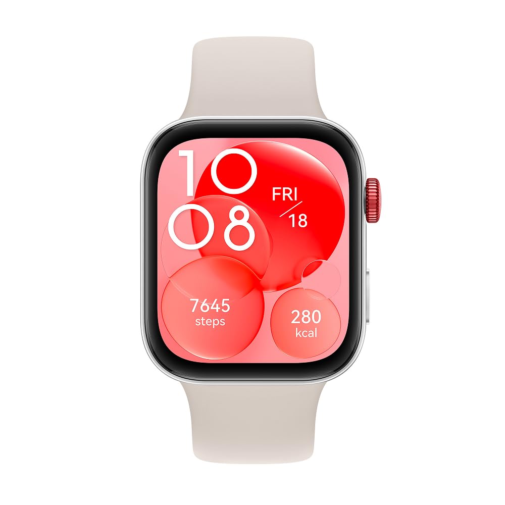 Foto 3 pulgar | Reloj Inteligente Huawei Watch Fit 3 Pantalla Amoled de 1.82" Blanco - Venta Internacional