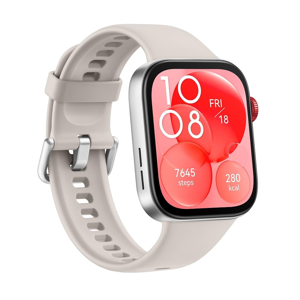 Foto 4 pulgar | Reloj Inteligente Huawei Watch Fit 3 Pantalla Amoled de 1.82" Blanco - Venta Internacional
