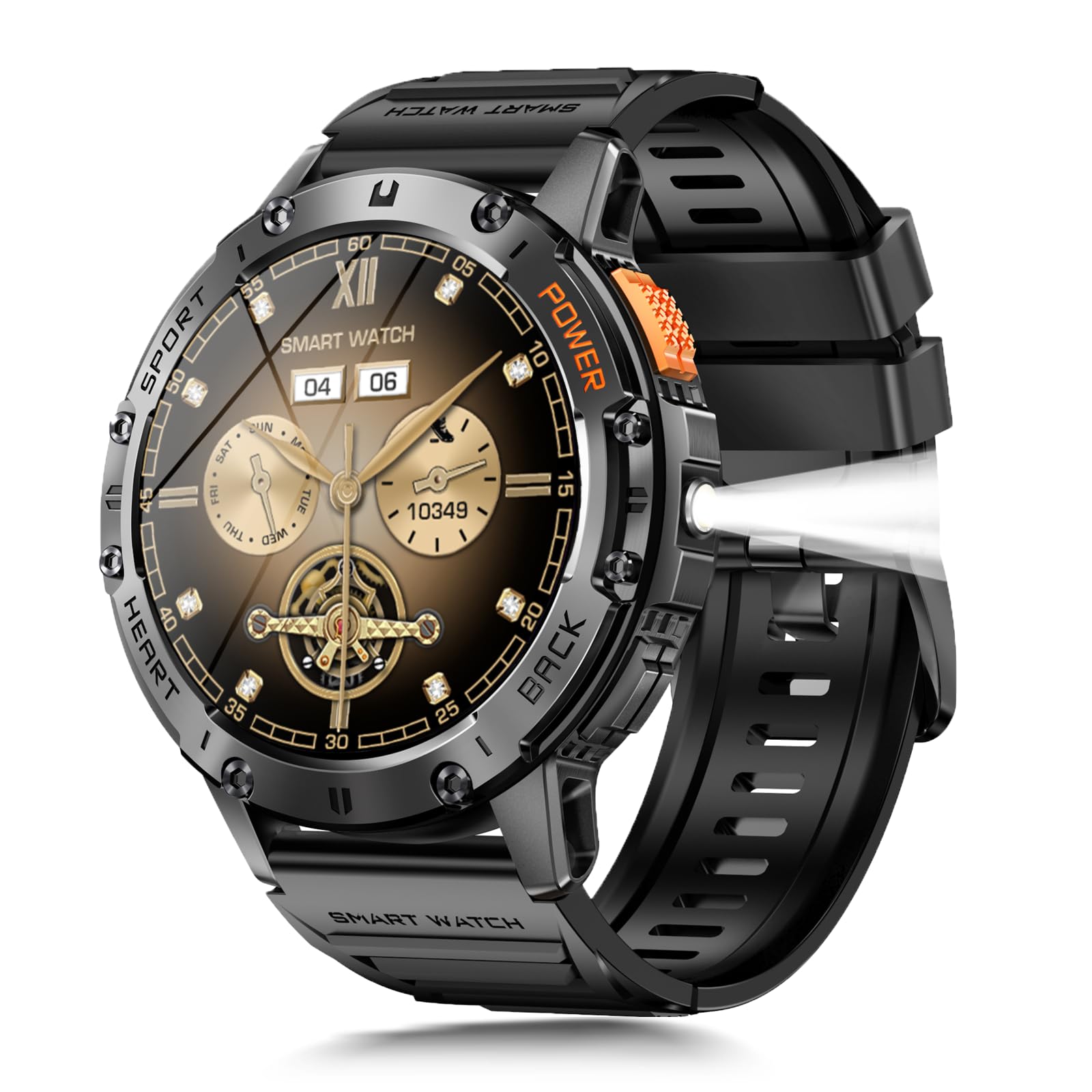 Foto 2 pulgar | Reloj Inteligente Tiwain Military Amoled 1.43 Pulgadas 170 Modos Deportivos - Venta Internacional
