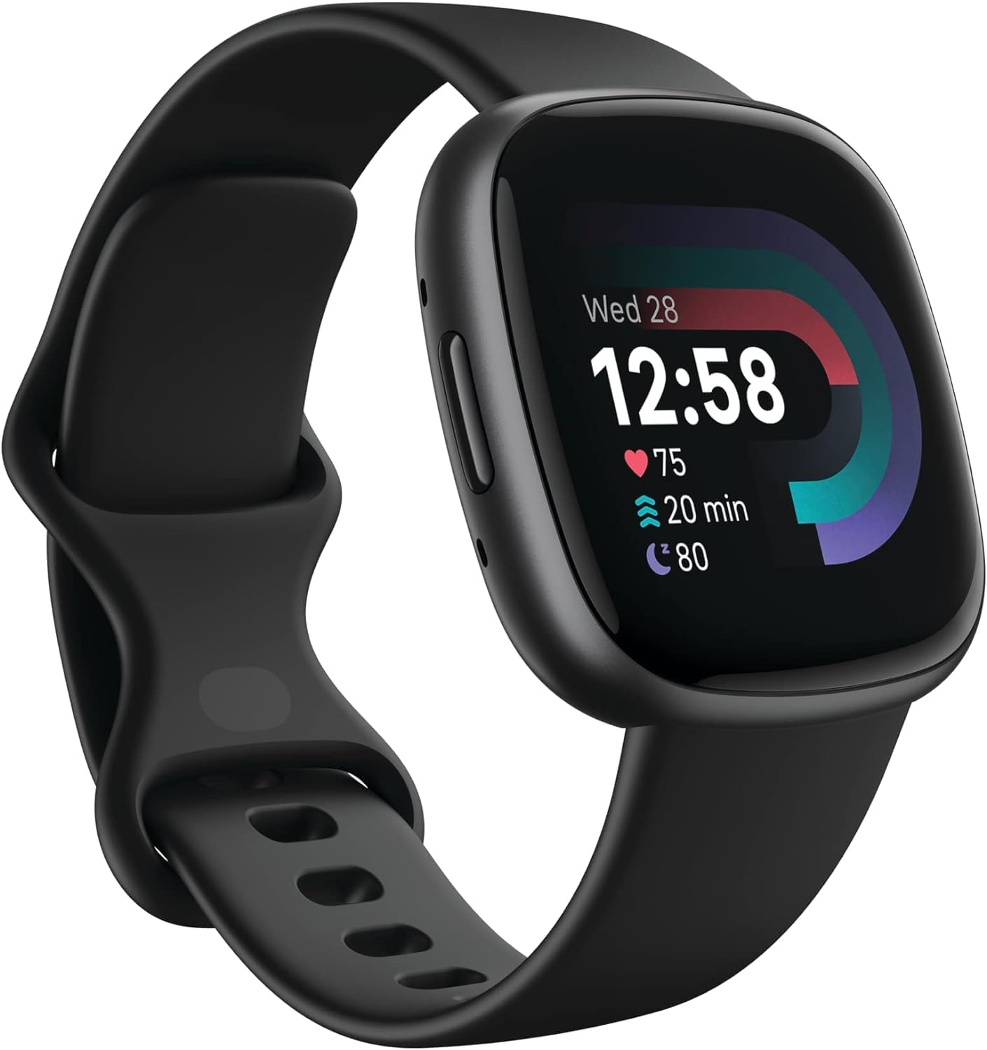 Foto 3 pulgar | Reloj Inteligente Fitbit Versa 4 Con Gps Frecuencia Cardiaca Negro - Venta Internacional