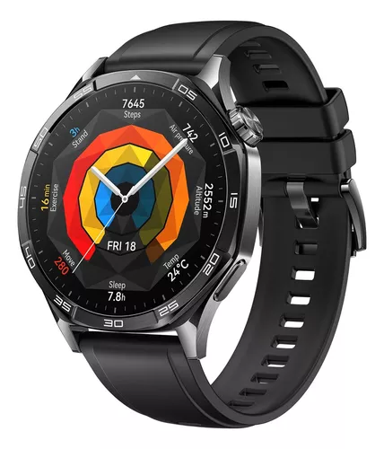 Foto 2 pulgar | Smartwatch Huawei Watch Gt 5 46 Mm Con Gps Negro Mate