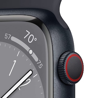 Foto 2 | Apple Watch Series 8 45 Mm Gps + LTE (stainless Steel) Gris
