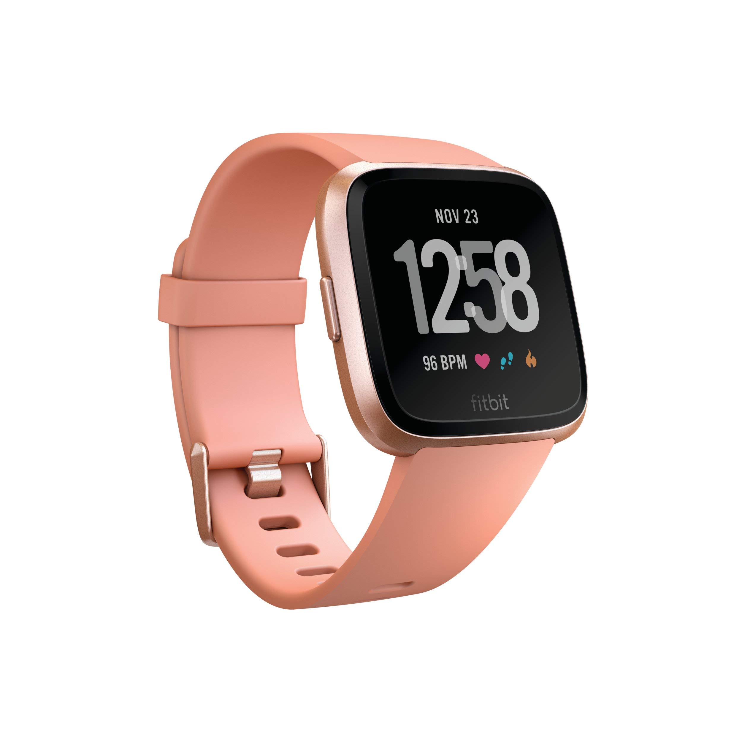 Foto 2 pulgar | Reloj Inteligente Fitbit Versa Reacondicionado Color Melocotón/Oro Rosa - Venta Internacional