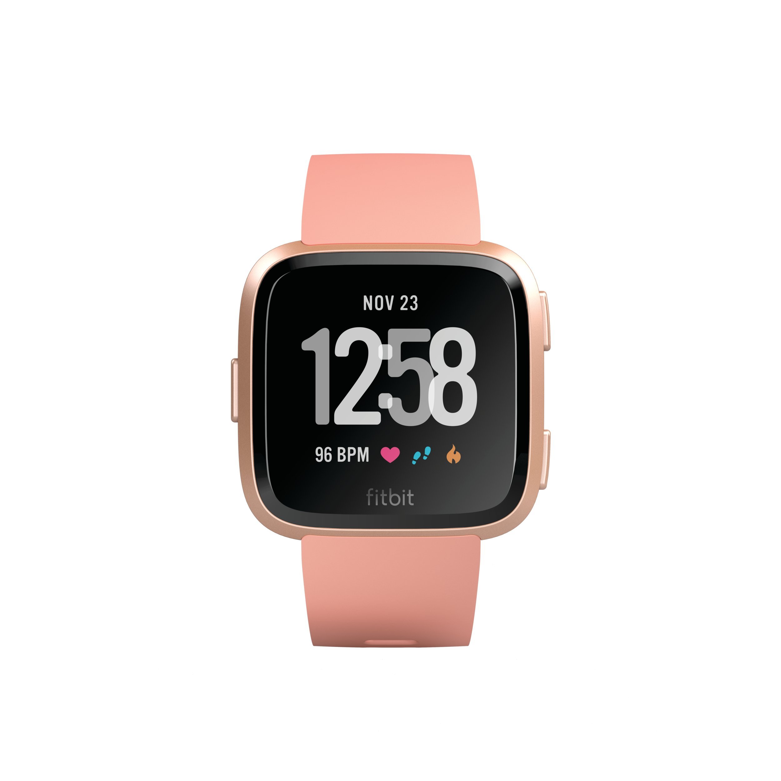 Foto 3 pulgar | Reloj Inteligente Fitbit Versa Reacondicionado Color Melocotón/Oro Rosa - Venta Internacional