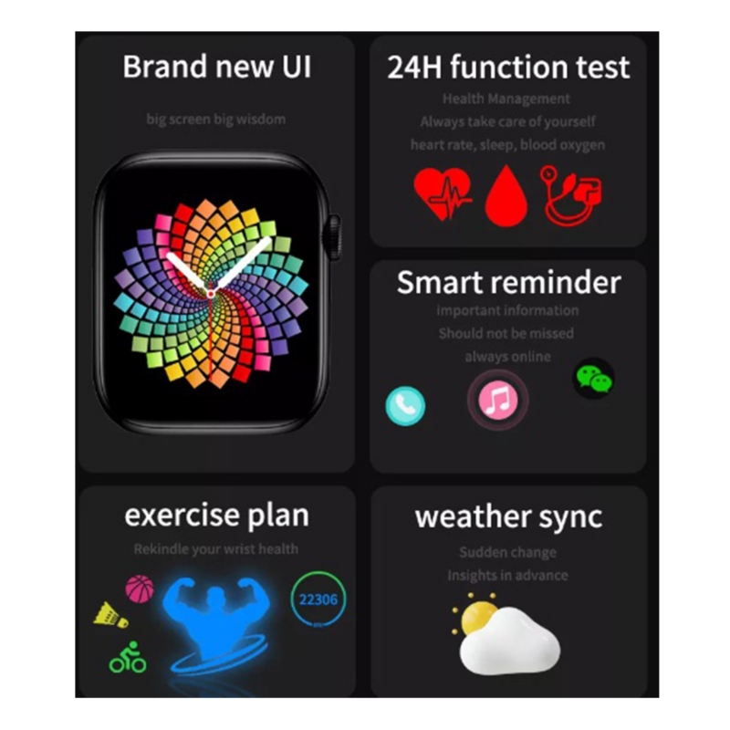 Foto 6 | Reloj Inteligente X8 Pro Max Bluetooth Compatible Con Ios Y Android - Venta Internacional.