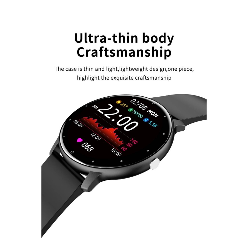 Foto 6 pulgar | Reloj Inteligente Smartwatch Bluetooth Zl02 Sports Fitness Top Sa - Venta Internacional.
