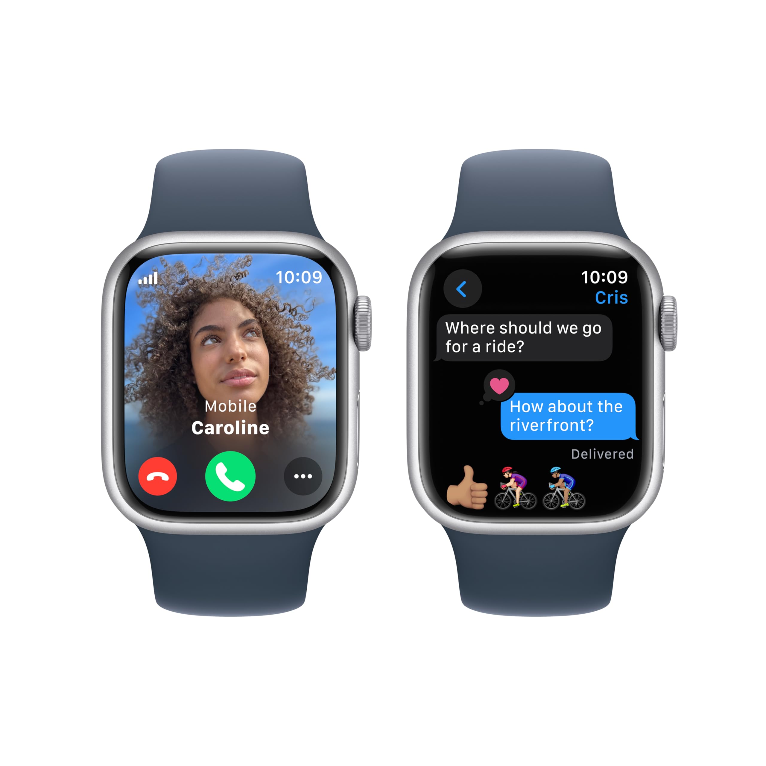 Foto 5 pulgar | Apple Watch Series 9 Gps Plateado - Venta Internacional