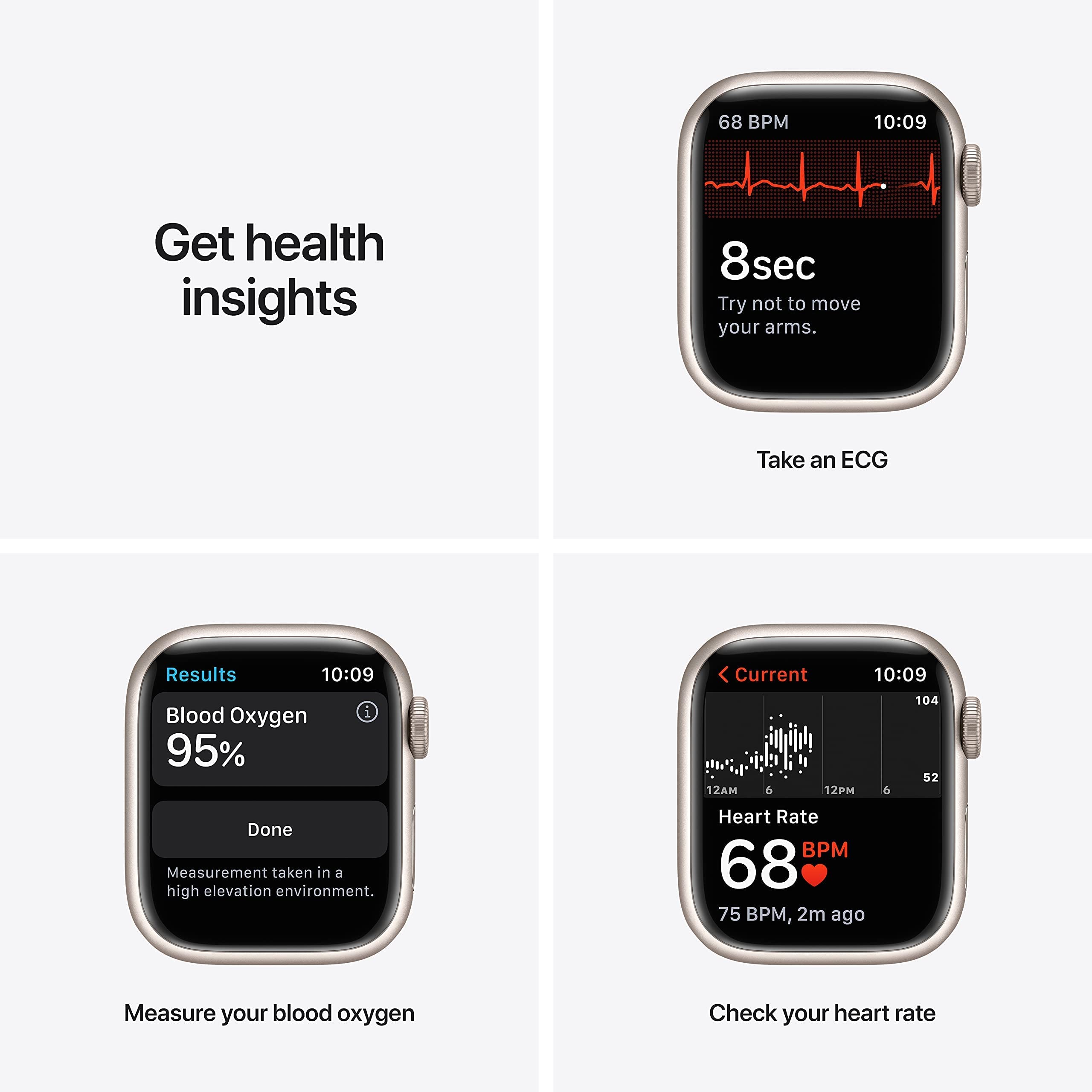 Foto 3 | Reloj Apple Watch Series 7 Reacondicionado-Venta Internacional
