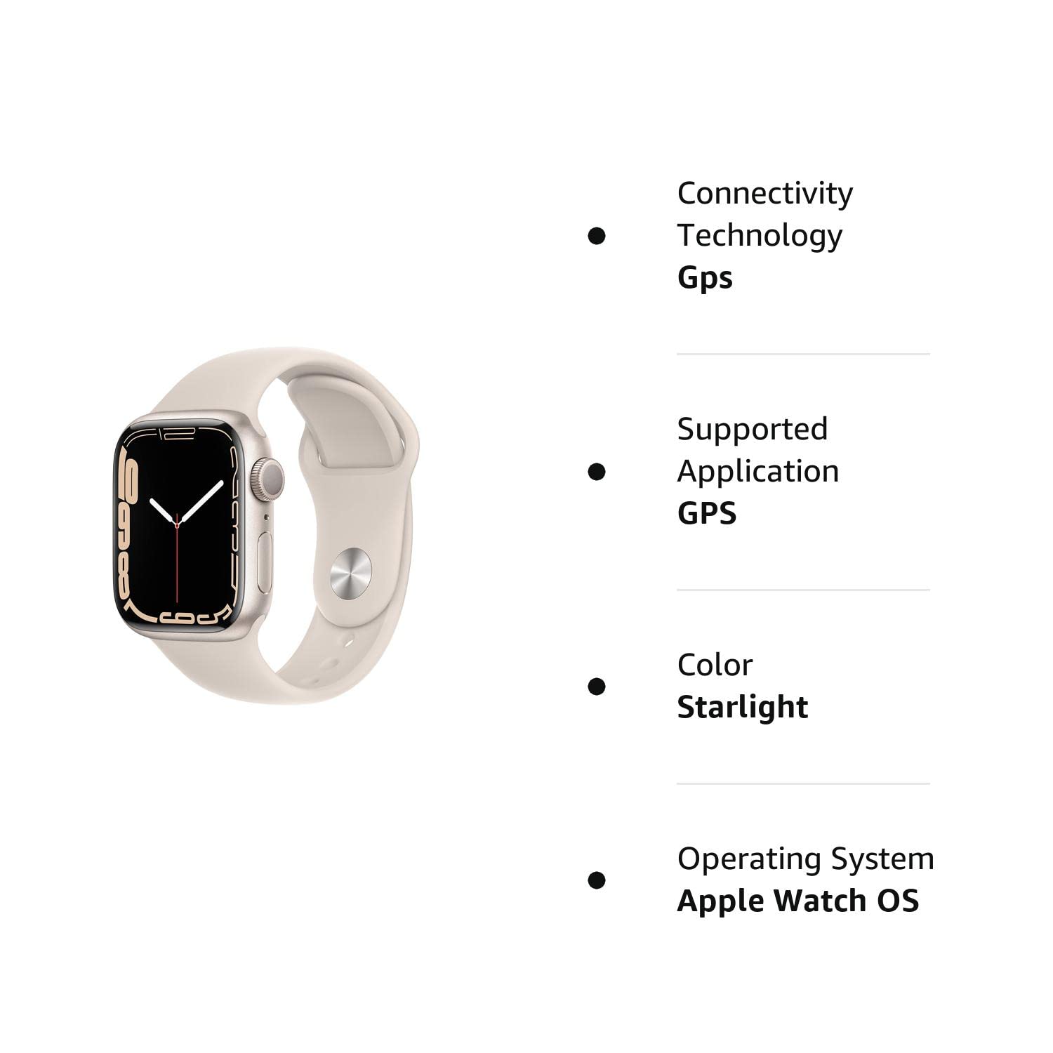 Foto 7 | Reloj Apple Watch Series 7 Reacondicionado-Venta Internacional