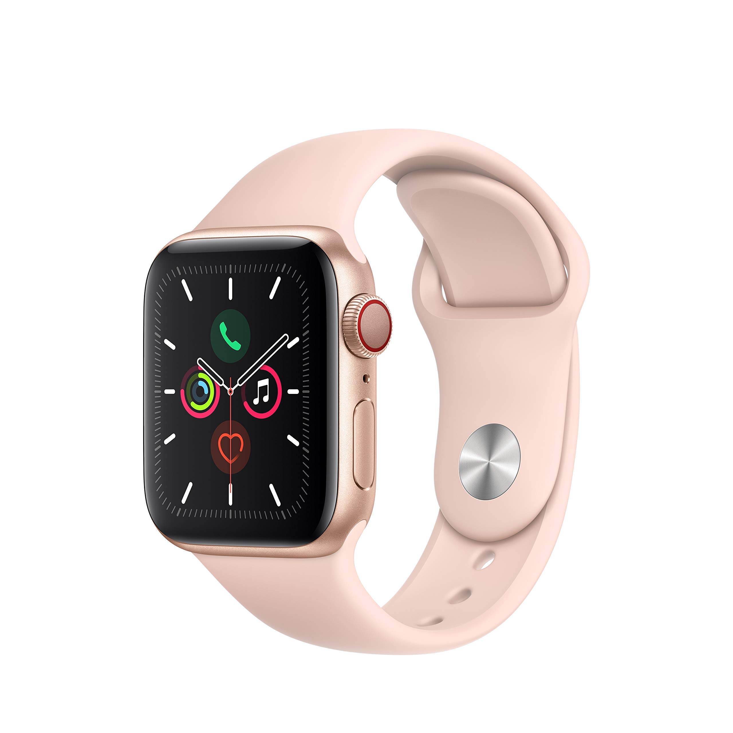 Foto 1 | Apple Watch Series 5 Renovado (gps + Celular, 40 Mm) - Dorado - Venta Internacional.