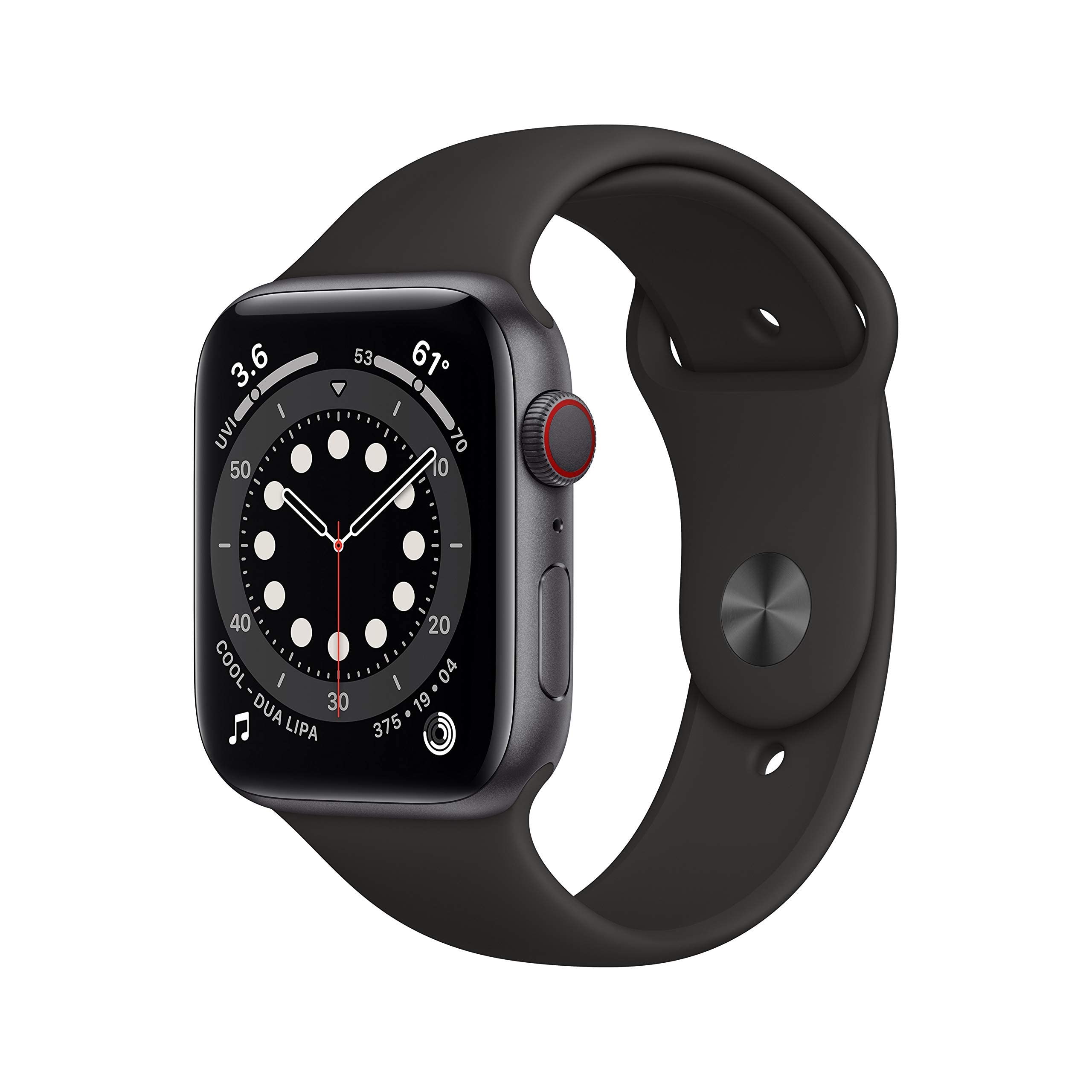 Reloj Apple Watch Series 6 Gris Espacial de 44 mm-Venta Internacional