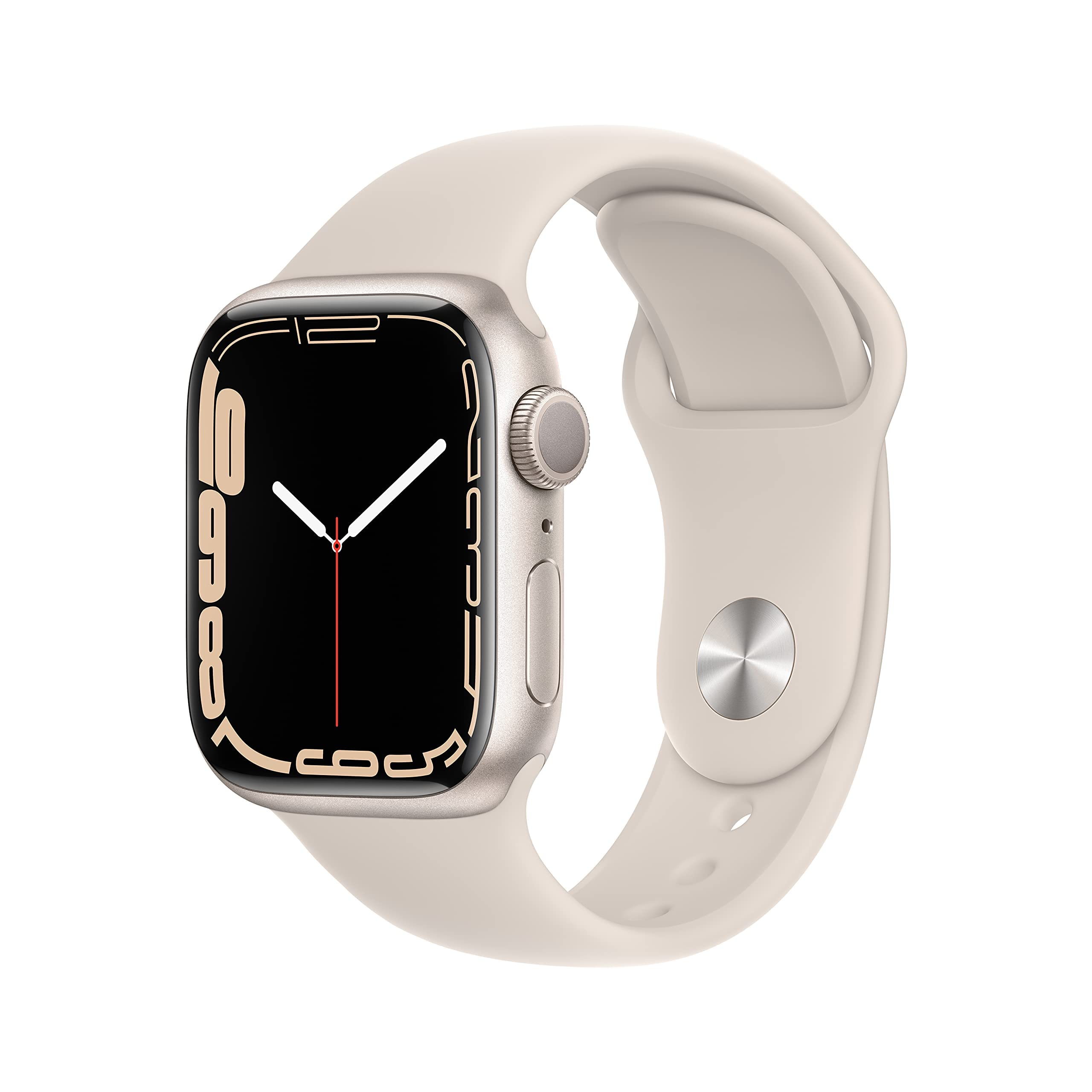 Foto 2 pulgar | Reloj Inteligente Apple Watch Serie 7 Con Gps De 41 Mm - Starlight - Venta Internacional.