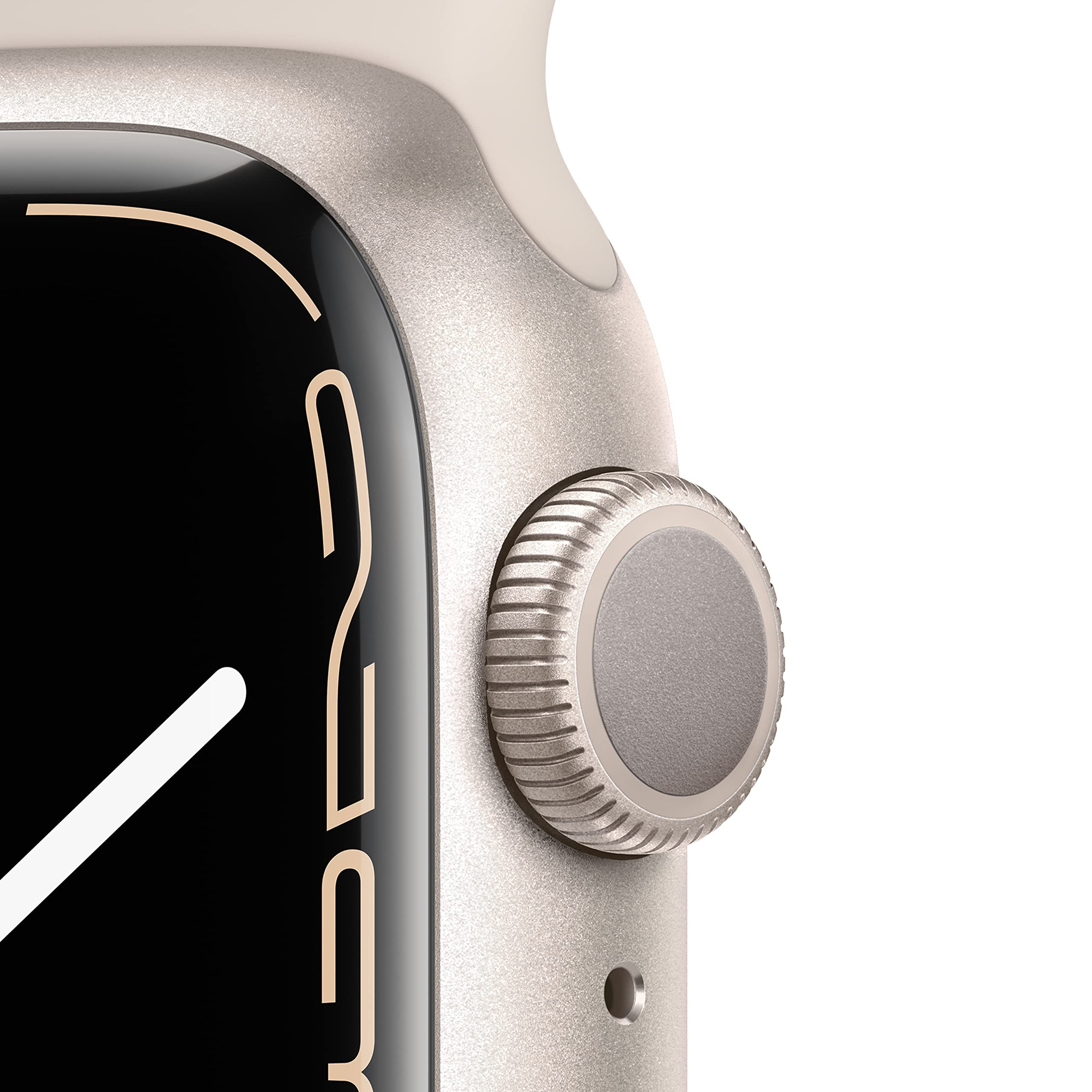 Foto 2 | Reloj Inteligente Apple Watch Serie 7 Con Gps De 41 Mm - Starlight - Venta Internacional.