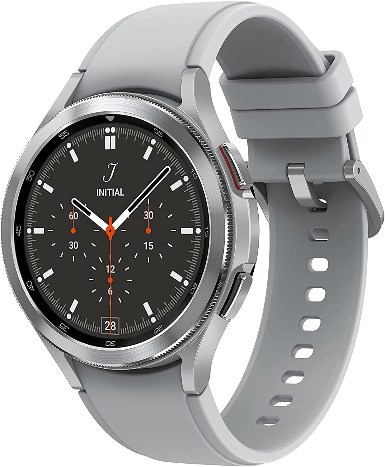 Foto 1 | Reacondicionado Reloj Inteligente Samsung Galaxy Watch4 Classic Lte 46 mm Plateado - Venta Internacional