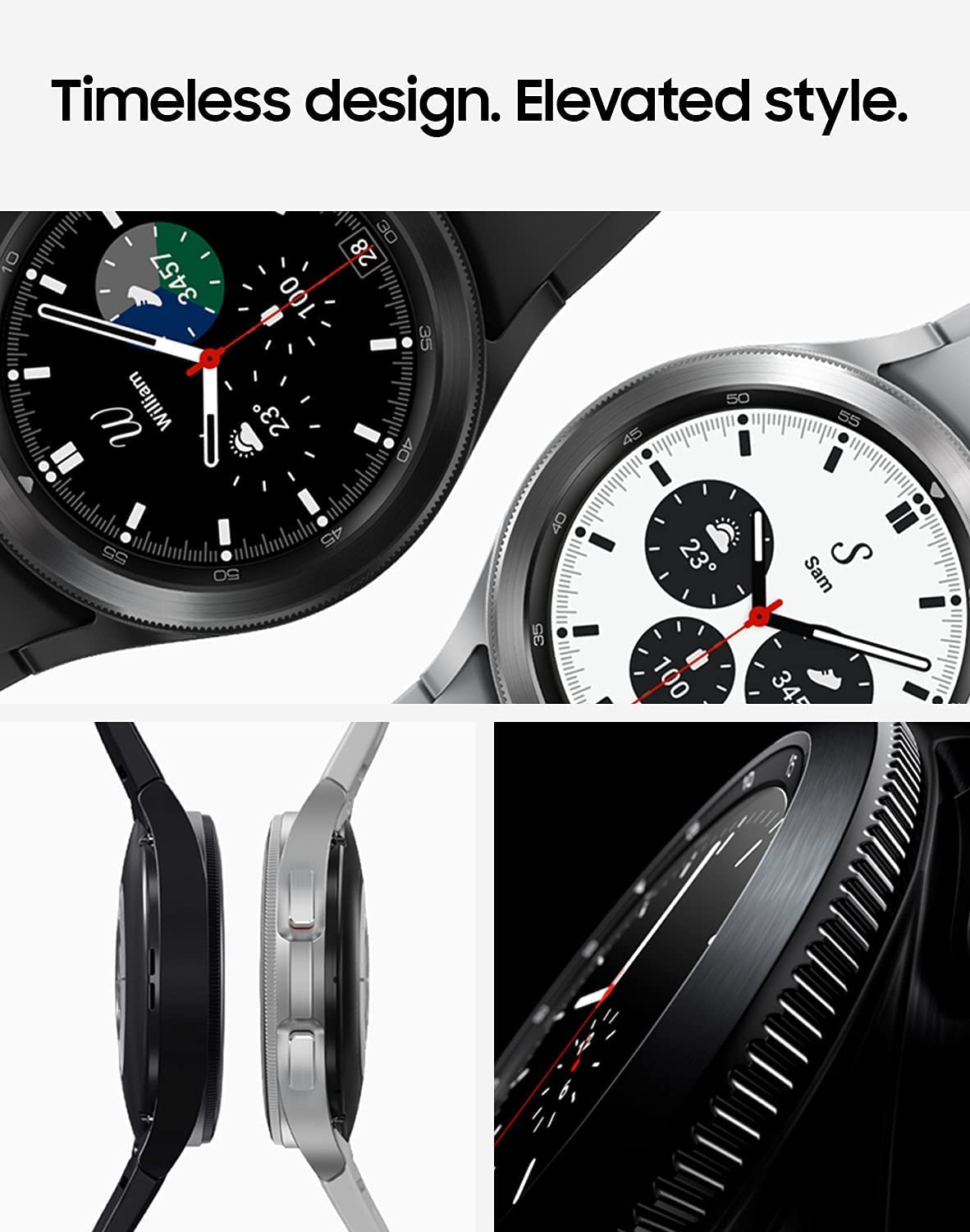 Foto 5 pulgar | Reacondicionado Reloj Inteligente Samsung Galaxy Watch4 Classic Lte 46 mm Plateado - Venta Internacional