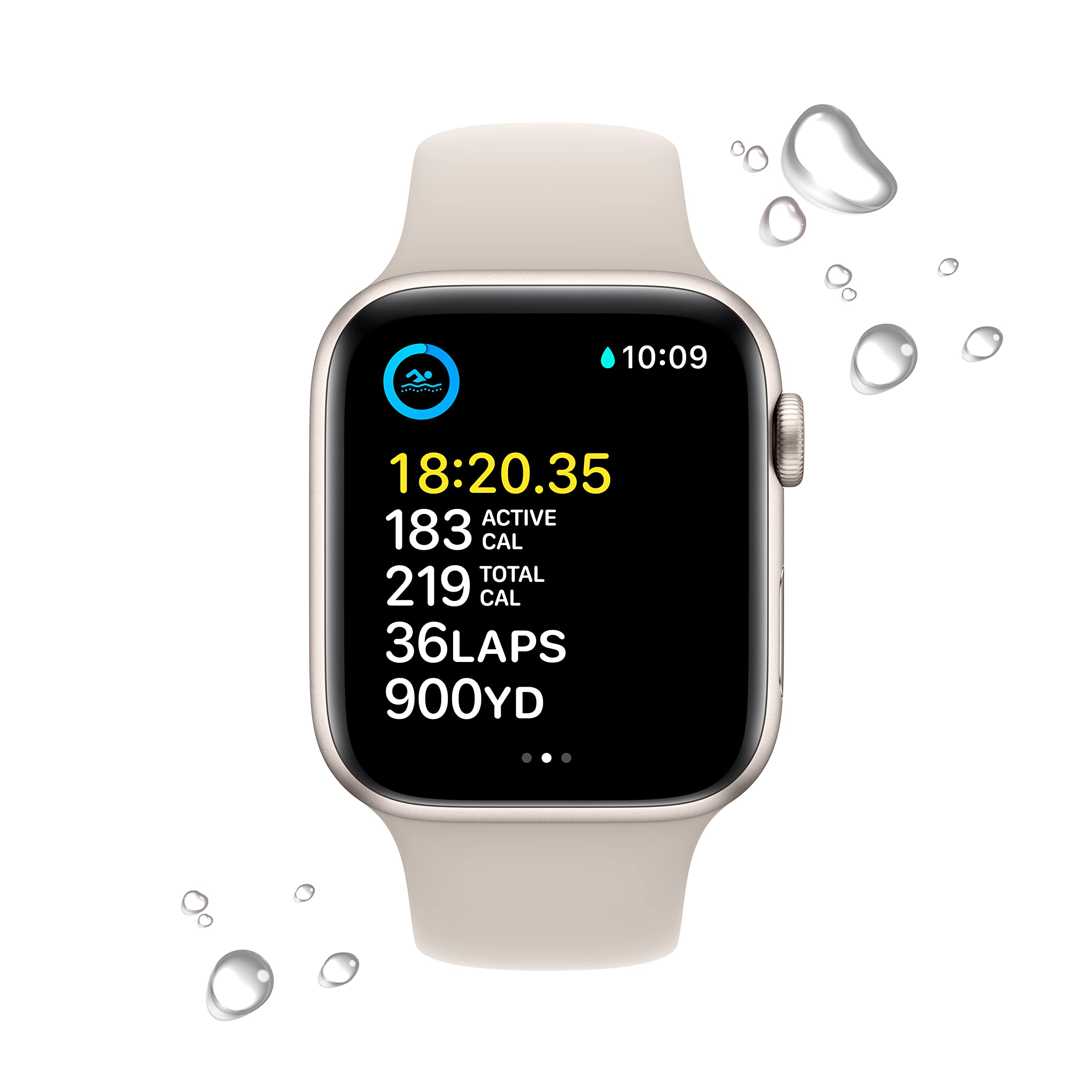 Foto 4 | Apple Watch Se Renovado (2.ª Generación) (gps, 44 Mm) - Starlight - Venta Internacional.