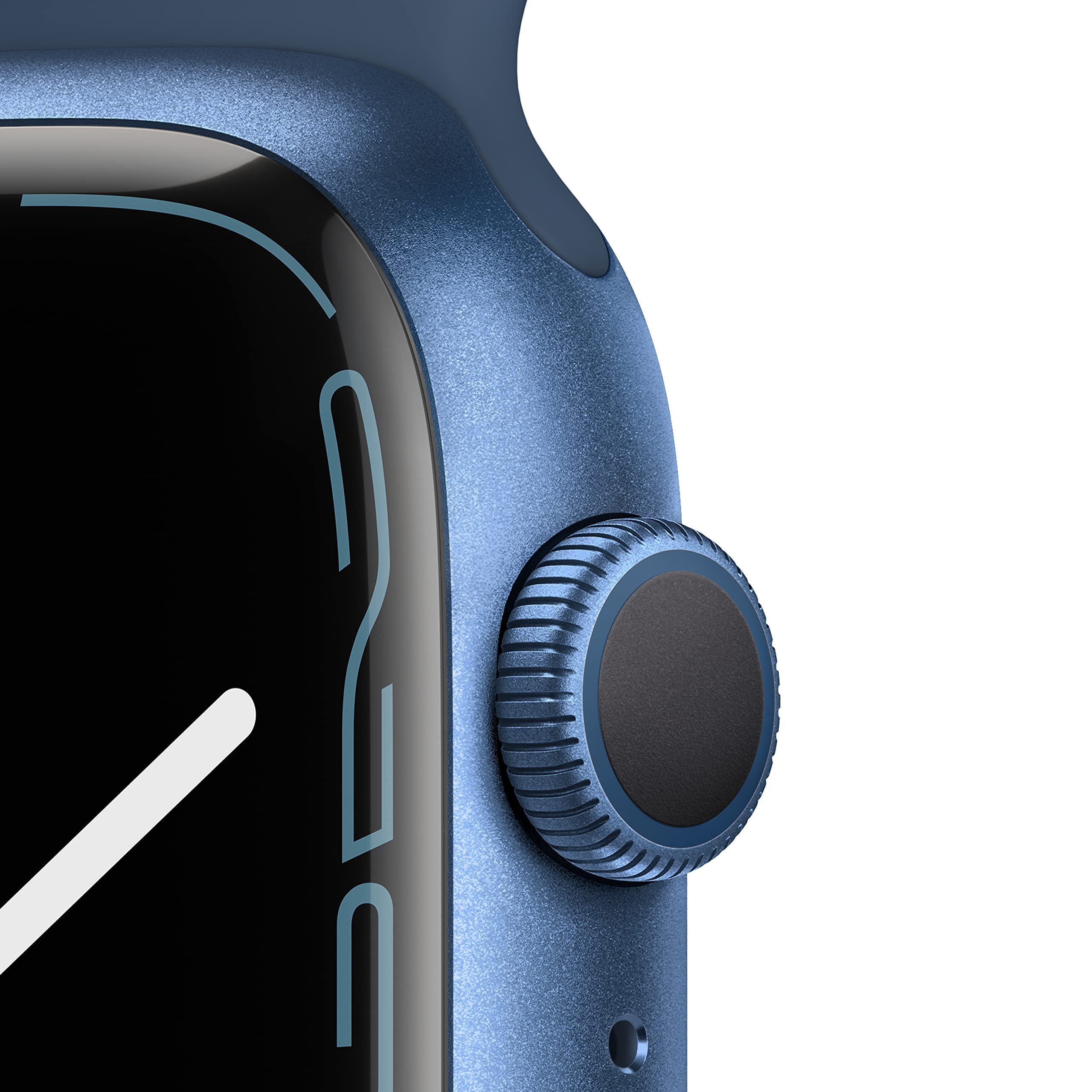 Foto 3 pulgar | Reloj Inteligente Apple Watch Series 7 Gps 45 Mm - Aluminio Azul - Venta Internacional.