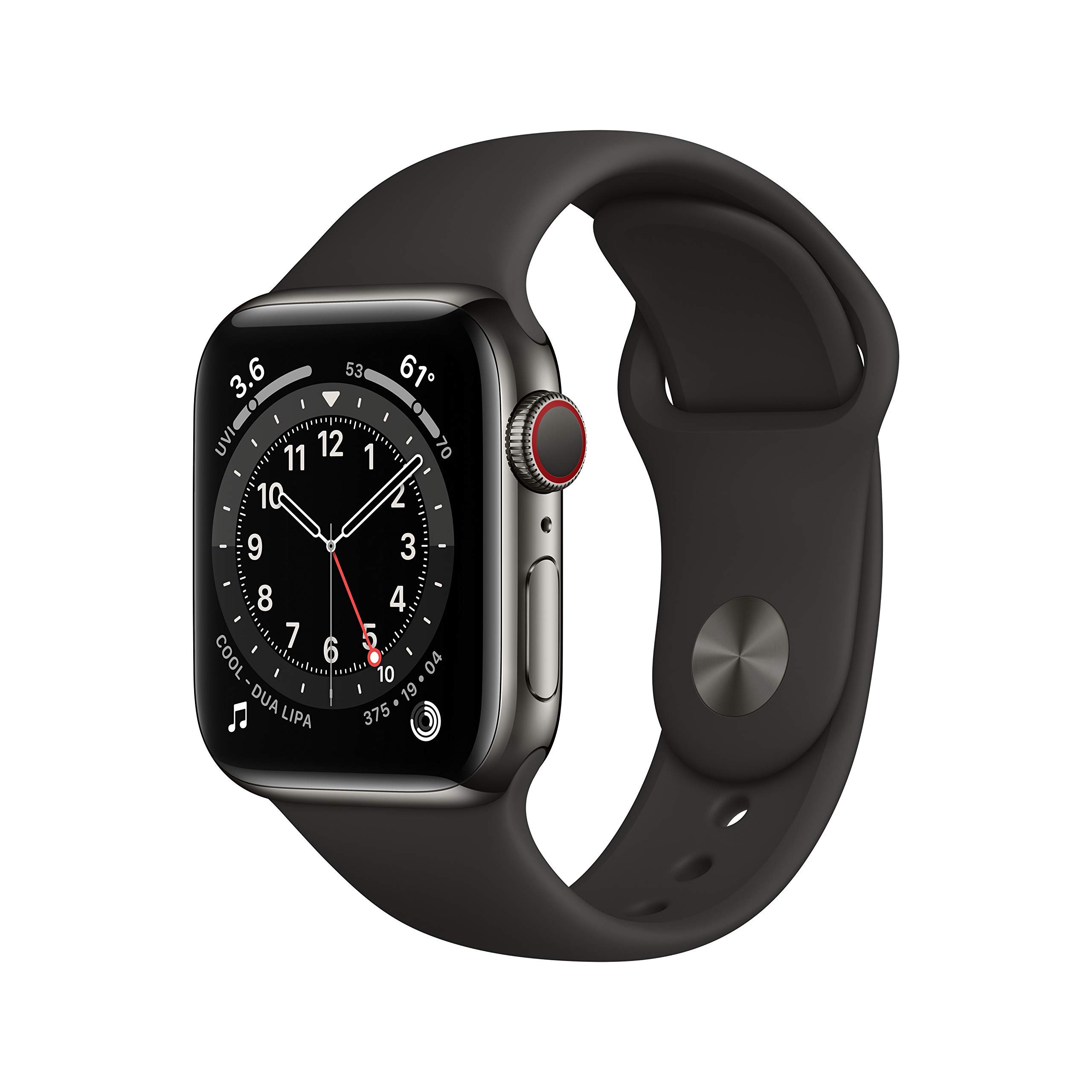 Reloj Apple Watch Series 6 Grafito de 40 mm-Venta Internacional