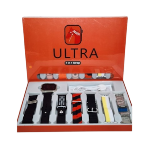Foto 1 | Kit Smartwatch S100 Ultra Con 7 Correas de Regalo