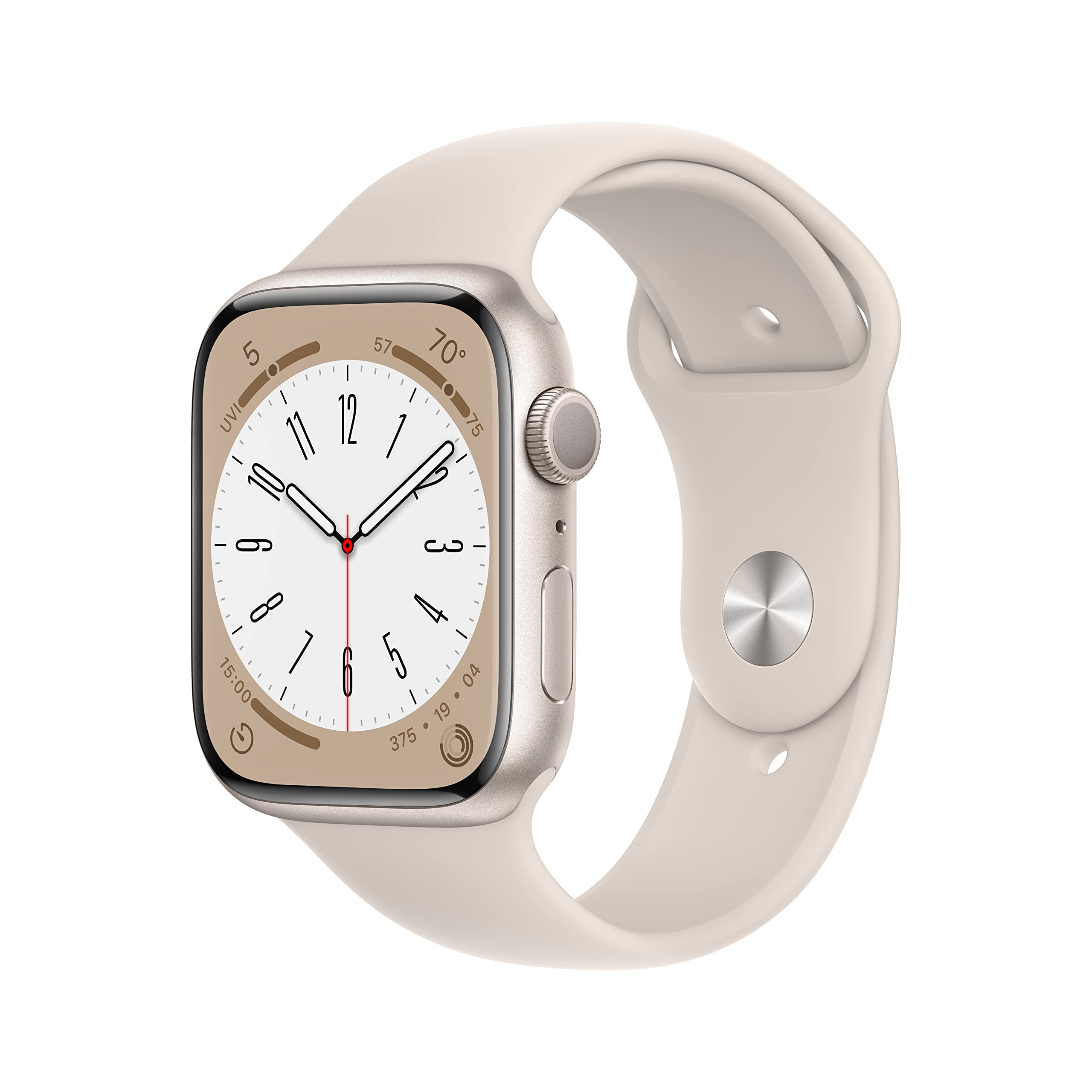 Apple Watch Serie 8 Renovado [gps, 45 Mm] - Starlight - Venta Internacional.