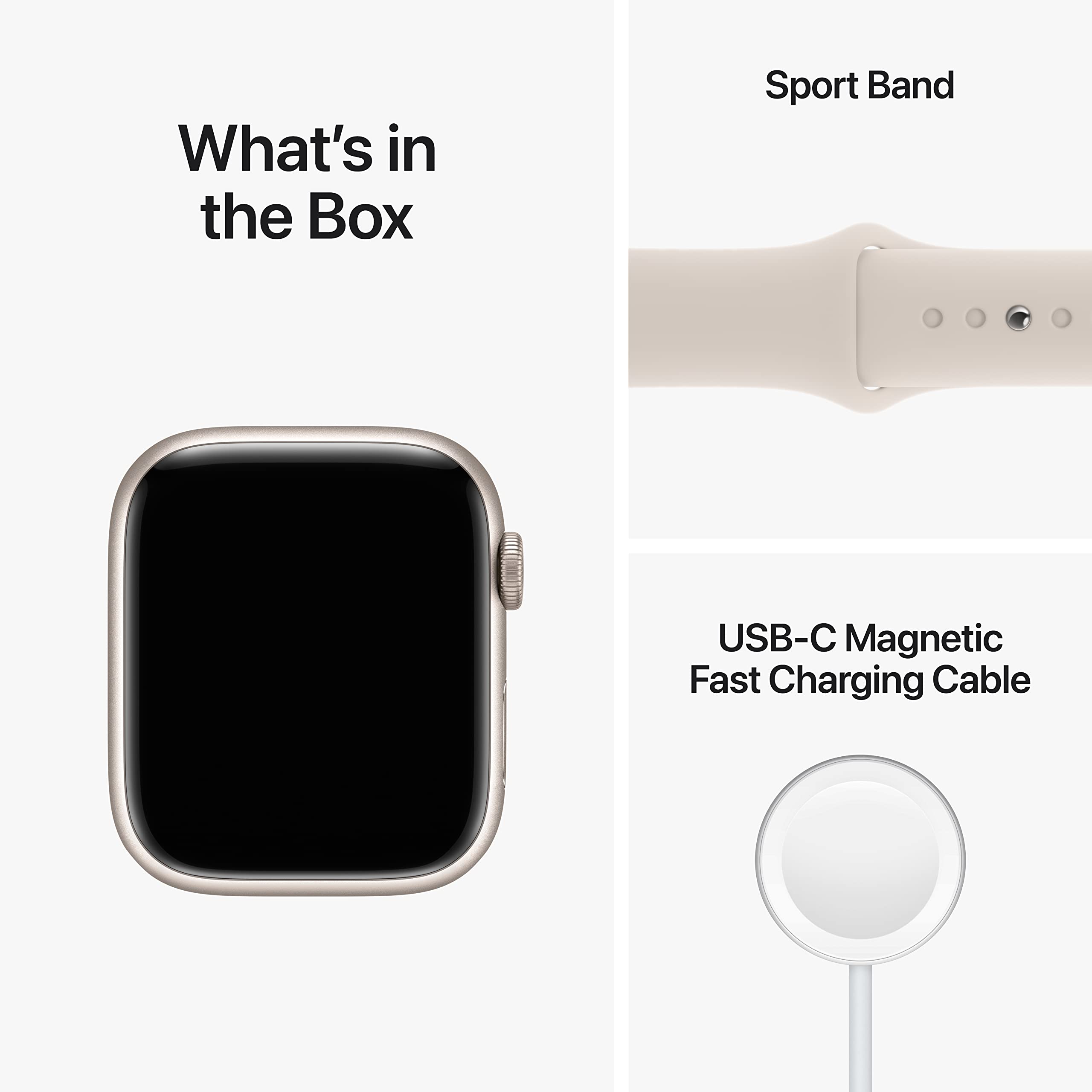 Foto 7 pulgar | Apple Watch Serie 8 Renovado [gps, 45 Mm] - Starlight - Venta Internacional.