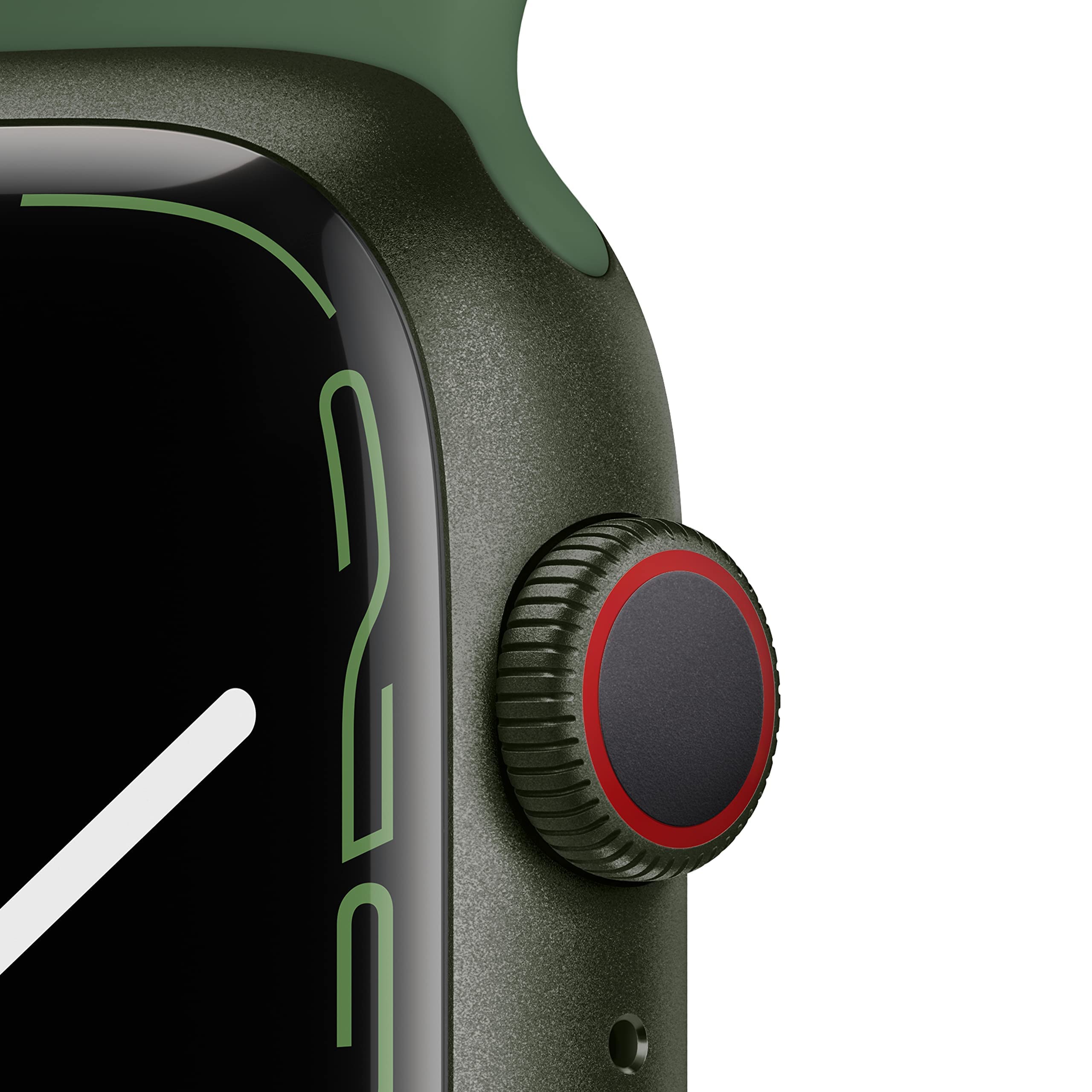 Foto 3 pulgar | Reloj Inteligente Apple Watch Series 7 Con Gps + Cellular De 45 Mm, Color Verde - Venta Internacional.