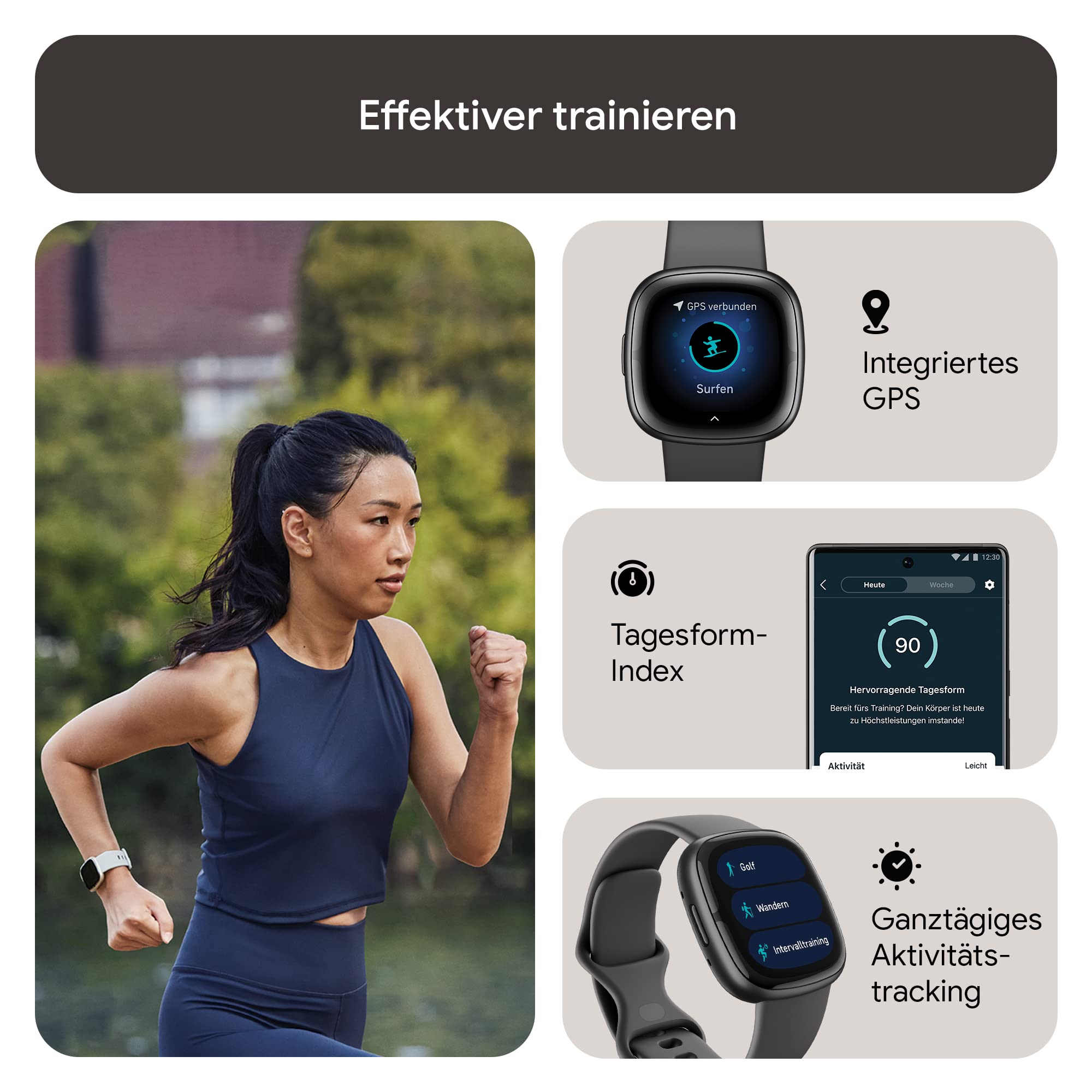 Foto 8 pulgar | Reloj Inteligente Fitbit Sense 2 Advanced Health Ecg Spo2 Gps - Grey - Venta Internacional.