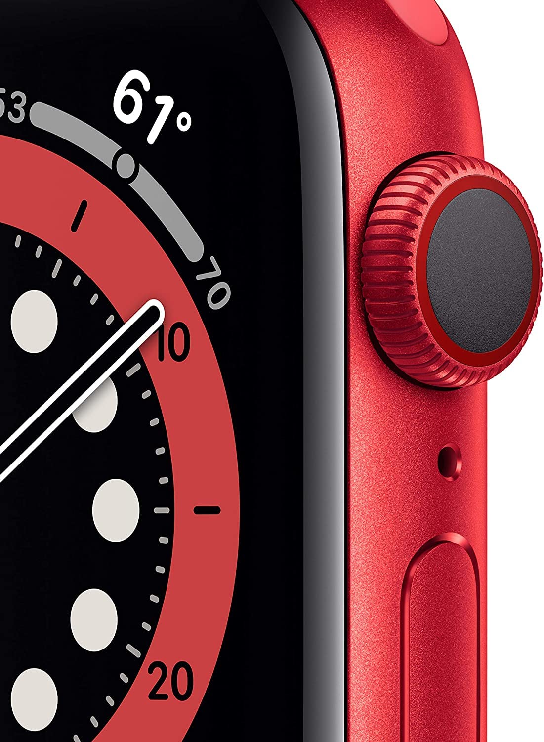 Foto 3 pulgar | Apple Watch Series 6 GPS + Cellular 44 mm Rojo - Venta Internacional