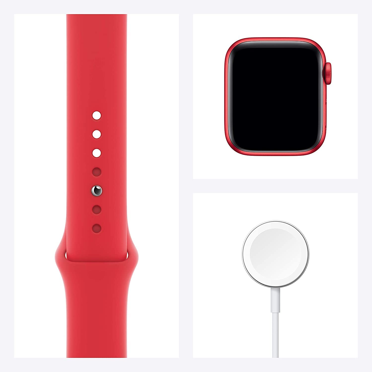 Foto 8 pulgar | Apple Watch Series 6 GPS + Cellular 44 mm Rojo - Venta Internacional