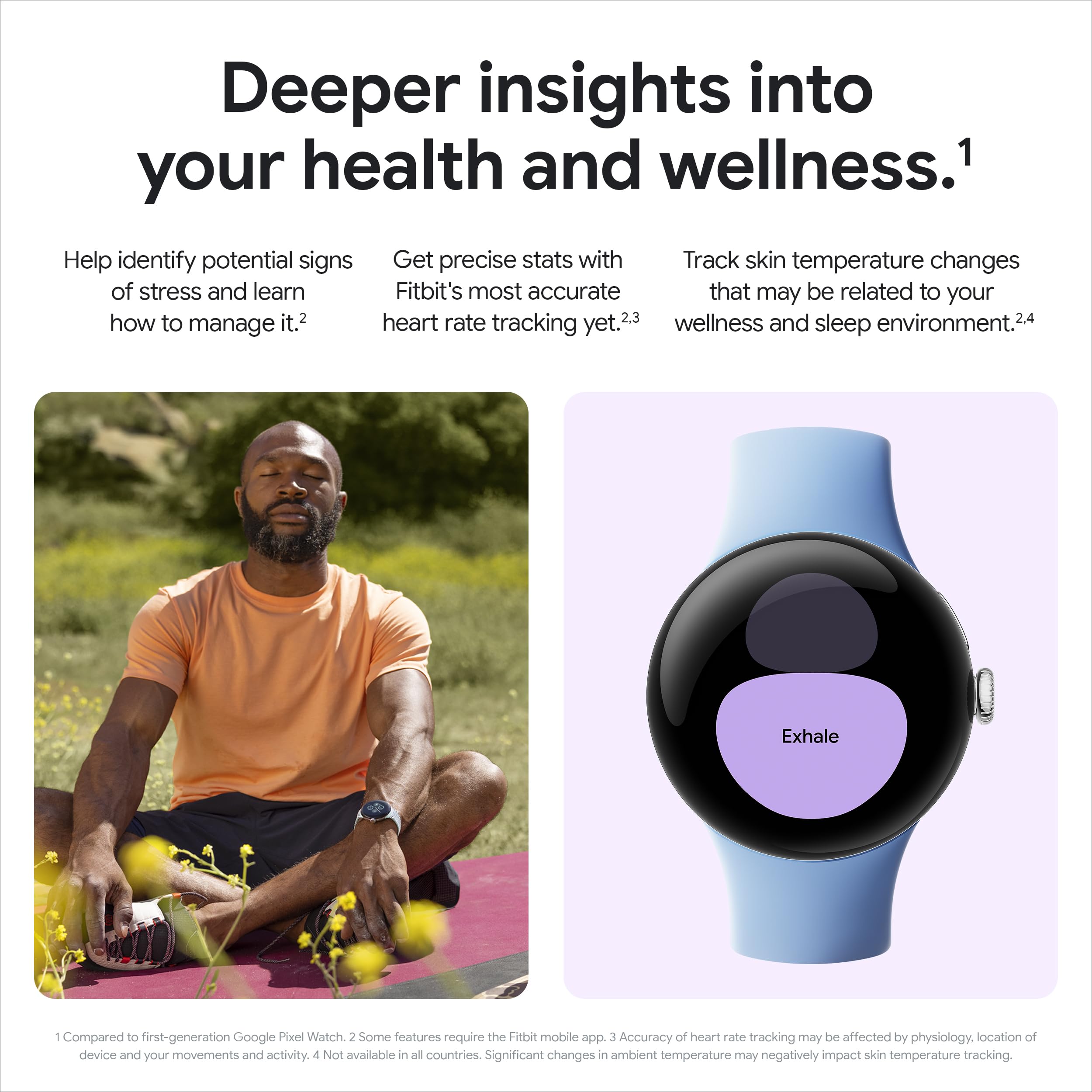 Foto 6 pulgar | Reloj Inteligente Google Pixel Watch 2 Heart Rate Stress Lte Negro - Venta Internacional.