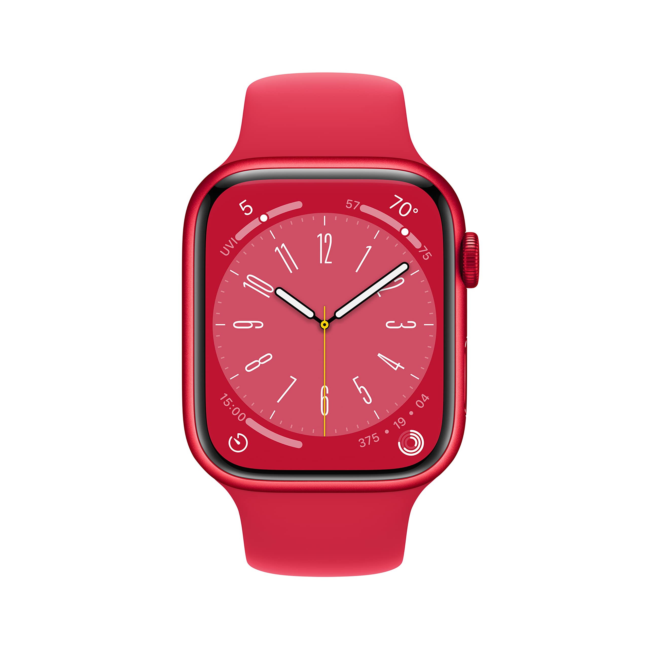 Foto 3 pulgar | Smartwatch Apple Watch Series 8 Gps 45 Mm Carcasa De Aluminio Roja - Venta Internacional.