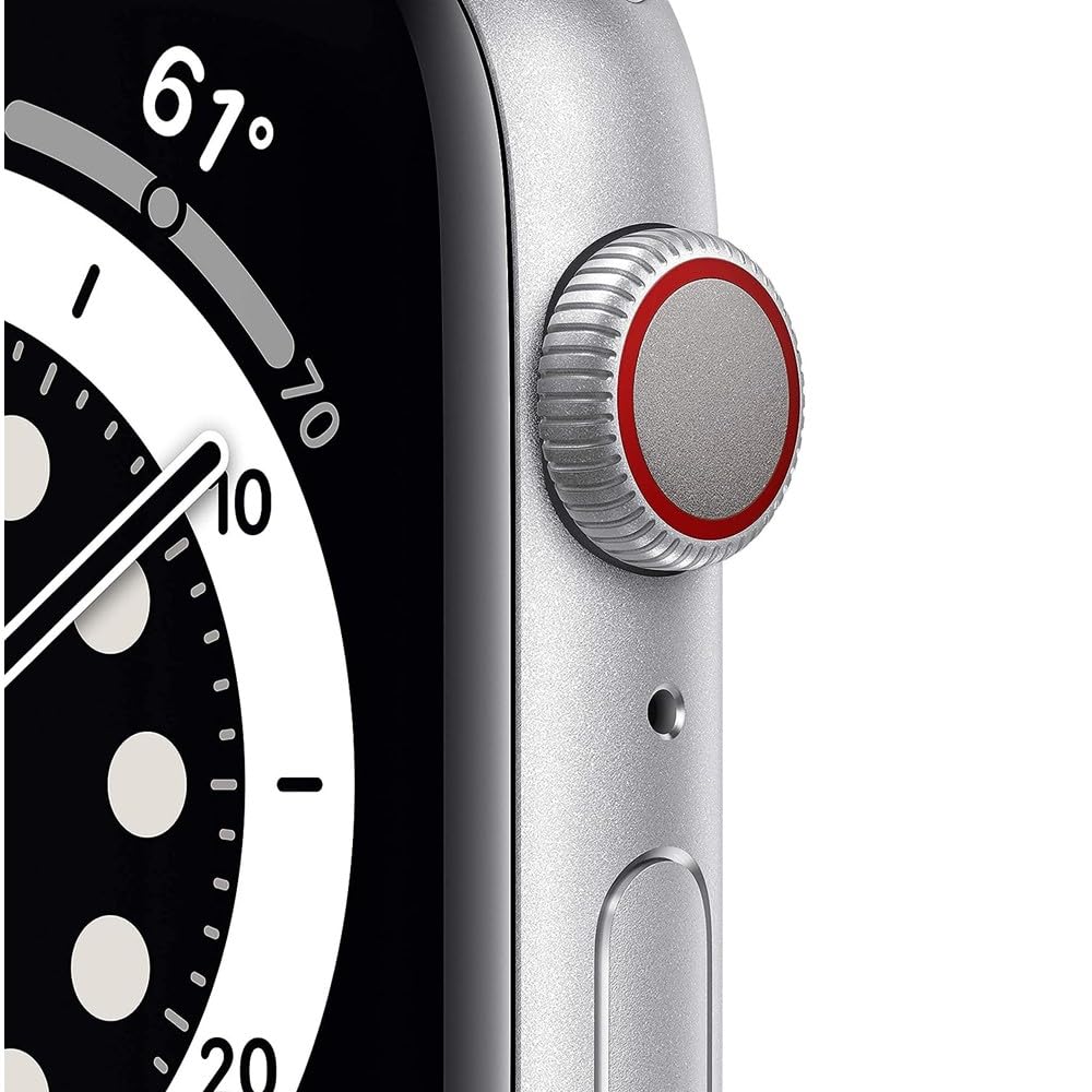 Foto 2 | Reloj Inteligente Apple Watch Series 6 GPS + Cellular 44 mm Plateado - Venta Internacional