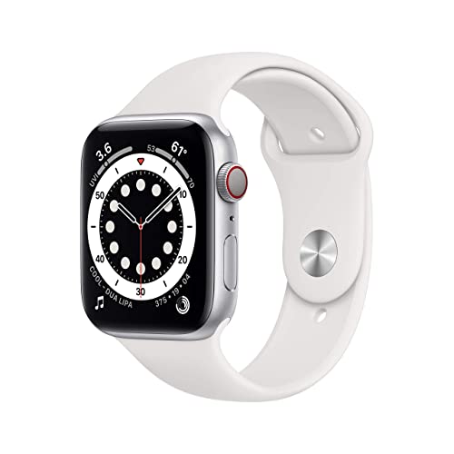 Foto 7 pulgar | Reloj Inteligente Apple Watch Series 6 GPS + Cellular 44 mm Plateado - Venta Internacional