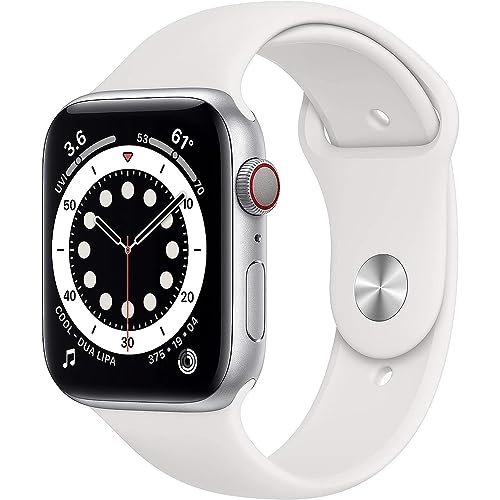 Foto 8 pulgar | Reloj Inteligente Apple Watch Series 6 GPS + Cellular 44 mm Plateado - Venta Internacional